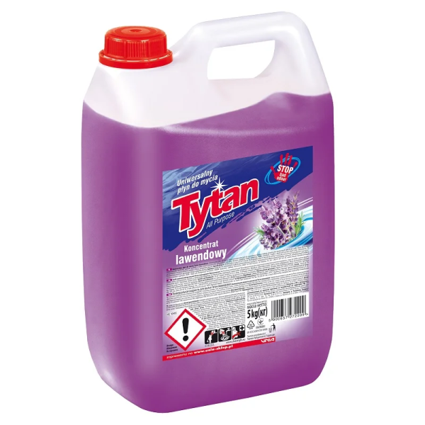 Tytan Lawenda 5kg - uniwersalny płyn do mycia