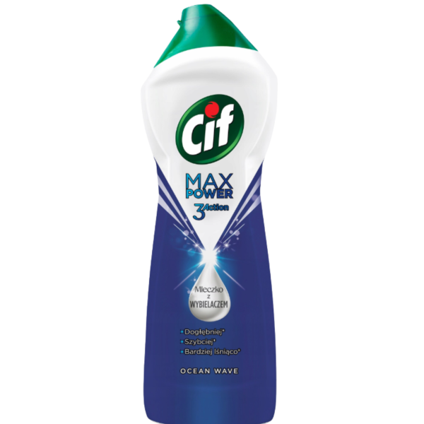 Cif Max Power Ocean Wave Mleczko z wybielaczem 1001g
