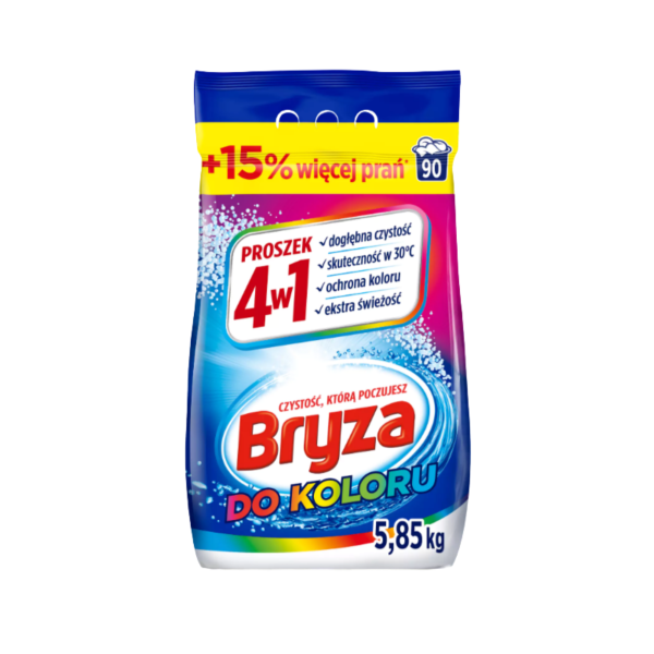 Bryza 5,85kg Proszek do prania 4w1 - Do koloru