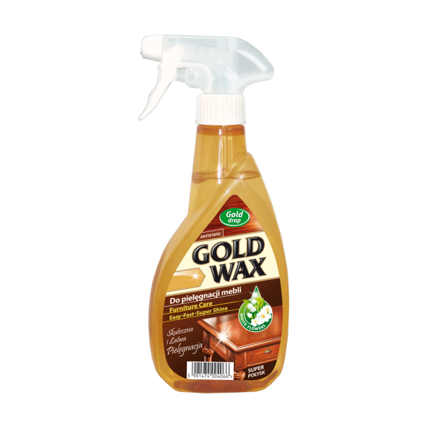 Gold Wax 400ml - Płyn do mycia i pielęgnacji mebli drewnianych
