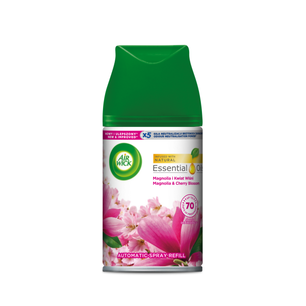 Air Wick Freshmatic Magnolia i kwiat wiśni 250ml- Wkład