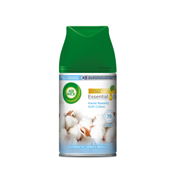Air Wick Freshmatic Kwiat bawełny 250ml- Wkład
