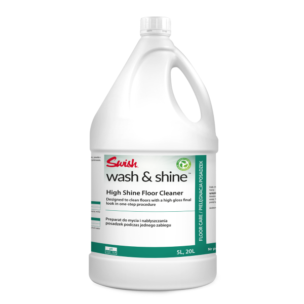 Wash & Shine 5l- Preparat myjąco - nabłyszczający posadzki
