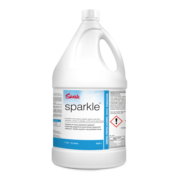 Sparkle Koncentrat 5l - Preparat do powierzchni szklanych na bazie alkoholu