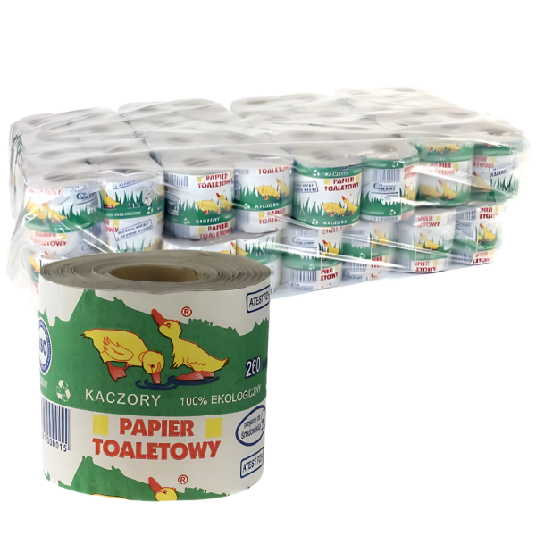 Papier toaletowy STANDARD szary (64szt) (K) - Makulatura