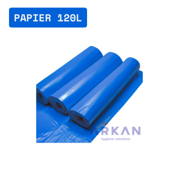 Worki na odpady do segregacji LDPE 120l (25szt) - Niebieskie